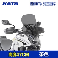Honda CB400X ป้ายลมหน้ารถแบบหนาและสูงขึ้นสำหรับ CB500X ป้ายลมหน้ารถแบบ GV ปรับแต่งได้ อุปกรณ์เสริมสำ