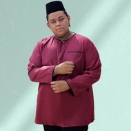 Platinum Plus Size Baju Melayu Teluk Belanga Baju Johor PM9205,BAJU MELAYU TELUK BELANGA LELAKI SAIZ BESAR