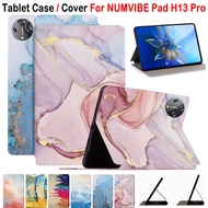 For NUMVIBE Pad H13 Pro Tablet High Quality PU Leather Shockproof Stand Flip Cover Numvibe Pad H13Pr