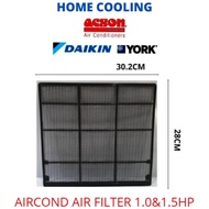 ORIGINAL DAIKIN/YORK/ACSON AIRCOND FILTER 1.0HP &amp; 1.5HP