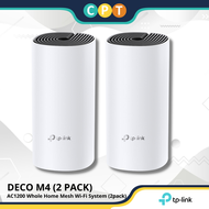 Tp-Link Deco M4 AC1200 Whole Home Mesh Wi-Fi System (2 Pack)