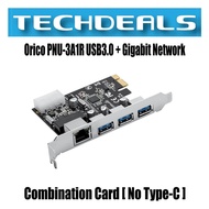 Orico PNU-3A1R USB3.0 + Gigabit Network Combination Card [ No Type-C ]