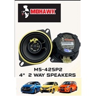 Mohawk plug & play front oem car speaker 4 inch perodua myvi myvi lagi best myvi icon oem car speake