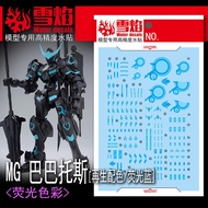 Gundam MG Barbatos 4th Water Decal Form XUEYAN Model Water Sticker MG-122