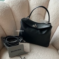 Balenciaga Rodeo 手提包 托特包（附背帶） - mini黑銀