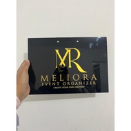 Custom Acrylic MC Board Cue Card - MC branding