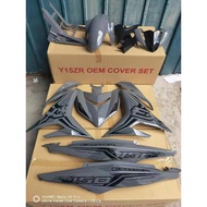 COVERSET Y15 NARDO GREY COLOUR PARTS BODY COVERSET MOTOR YAMAHA Y15ZR V2 EXCITER 2021 SNIPER 2021 OE