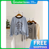 haven | Áo hoodie nữ họa tiết chữ cá tính phối màu 3 màu