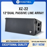 🥇【TOSUNRA】XZ-22 LINE ARRAY SPEAKER BOX WITH SPEAKERS 1350W 8Ω