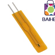 BAIHEE 50PCS MF55 B3950 Thermistor, Insulated 100K Thin Film Thermistor, Precision MF55-104F-B3950-L