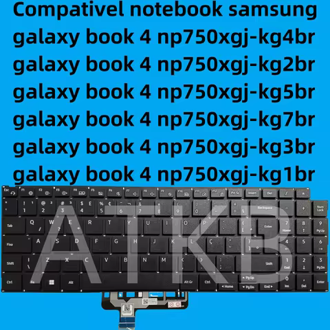 BR laptop keyboard galaxy book4 NP750XGJ NP750XGJ-KG7BR galaxy book 4 np750xgj-kg4br kg2br kg5br kg7