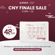 [TRIAL] KOPHER Curepair Melder SOS System Mini Serum (5 tubes x 1.5mL) - EGF Serum, Acne Skin Improv