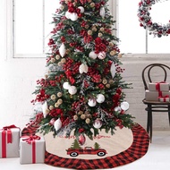 Decorative Mat Supplies Linen Tree Skirt Christmas Car Tree Skirt Christmas Tree Christmas Tree Chri