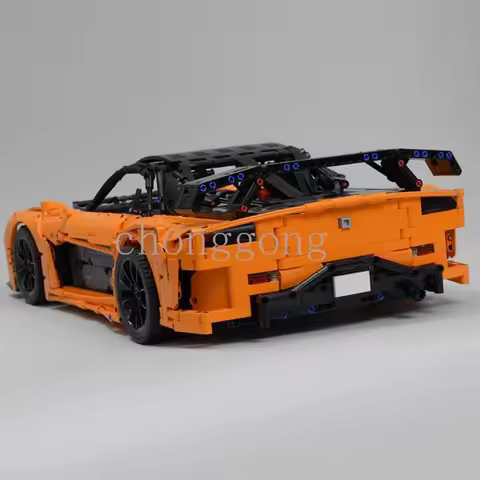 NEW Model MOC-57488 Building Blocks Bricks RX-7 -Veilside Fortune Sports Car Assembly Children's Edu