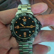 jam tangan pria Tag Heuer formula 1 orange komplit dus