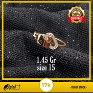 cincin emas kadar 750 toko emas gajah online Salatiga 2609