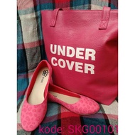 Flat shoes / B-shoes / flat shoes skull pink / flat shoes