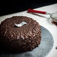 脆皮舒芙蕾生巧克力蛋糕