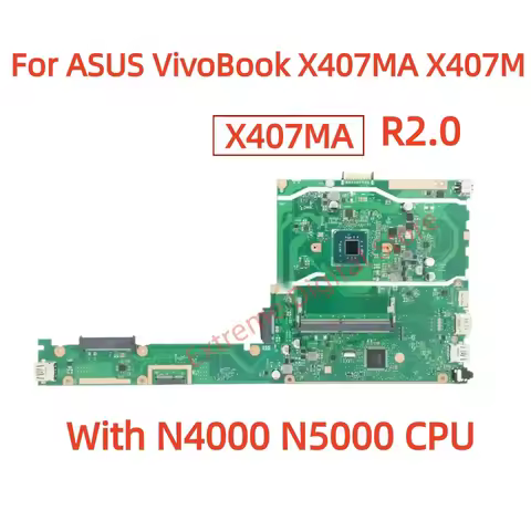 X407MA R2.0 motherboard is suitable for ASUS VivoBook X407MA X407M X407 laptops, N4000 N5000 CPU, 10