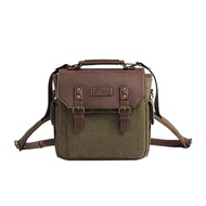 Beg Fotografi Kulit Kanvas Le Series Beg SLR Mudah Alih Beg Kamera Pelbagai Fungsi Beg Silang Dua Ba