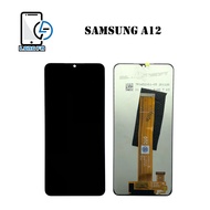 { LF } Samsung A12 LCD ORI (Free Tempered Glass)