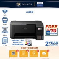 [Bulk Purchase] Epson EcoTank L3250 Printer Wi-Fi Wireless All-in-One Ink Tank Printer Epson L3210