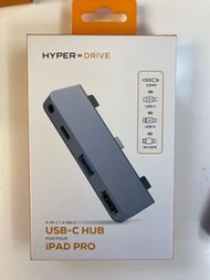 [全新行貨]Hyperdrive 4 in 1 USB-C Hub For IPad Pro