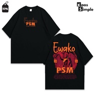 [PREMIUM] Ewako1915 Edition T-Shirt PSM Makassar/ Makassar T-Shirt/ PSM Jersey/ KAOSSIMPLE.IDN