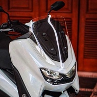 Yamaha Nmax V1 Visor Clear & Black Windshield New Nmax Nmax155 Visor Standard Model Clear And Smoke 