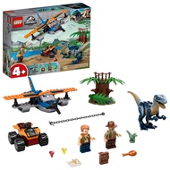 LEGO Jurassic World Velociraptor: Biplane Rescue Mission 75942 Dinosaur Toy for Buildable Plane Baby