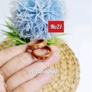 MATA Brown 3-eye ring size 21 kokka kaokah