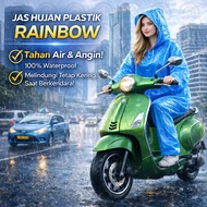 Plastic Raincoat Long Sleeve Set - Plastic Raincoat Shirt + Pants