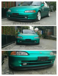 Lips bumper Honda Civic Genio Estilo Karet 10cm 7cm 5cm bentuk lips L