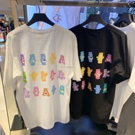 S-5XL ADLV New Short-Sleeved T-Shirts Gummy Bear Pattern CARE BEARS Korean Style Retro Summer Fashion For Men Women 20