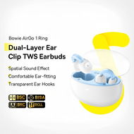 [NEW ARRIVALS] Baseus Bowie AirGo 1 Ring/AS01 TWS Earbuds Wireless Earphones Dual-Layer Ear Clip