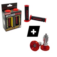 DYNOPRO HANDLE GRIP Y15 Y16 LCV8 LC135 RS150 RSX R15 VARIO ADV NMAX XMAX NVX SAYALA BALANCER CNC
