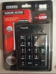 Havit HV-K32F 超薄 USB 數字鍵盤