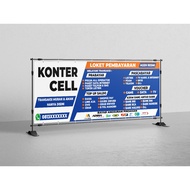 BANNER CREDIT COUNTER BANNER CUSTOM DESIGN & SIZE CREDIT COUNTER DECORATIONS CREDIT COUNTER EQUIPMEN
