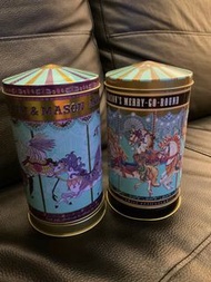 Fortnum &amp; Mason mini musical merry go around 旋轉木馬音樂盒 收納 (made in England)