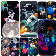 Case For Vivo V5 V5S V7 PLUS + V11i  V11 Pro Phone Back Cover Soft Black Tpu Hello Astronaut