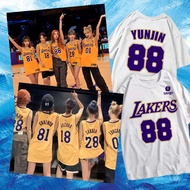 LE SSERAFIM Korean Lakers Jersey Customized