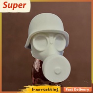 [innersetting.my] Funny Gas Mask Beer Bottle Cover Reusable Beer Bottle Topper Beer Bottle Stopper f