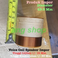 PREMIUM Spool Spul Speaker 15 Inch 49.5 Mm 49.5Mm ACR 15600 Pro 15200