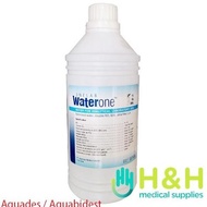 Waterone Aquadest Aquabidest Aquades Steril Aquabides steril