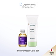 【Official Store】 Bb LABORATORIES Sun Damage Care Set (Bb lab. Placenta Extract 30ml+PH Moist Veil UV 65g)