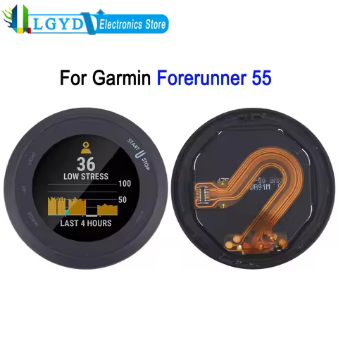 1.04-inch LCD Screen For Garmin Forerunner 55 Watch Display Repair Replacement Spare Part