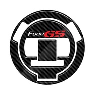 For BMW F800R F800GS F650GS Motorcycle Carbon Fiber Fuel Gas Oil Cap Tank Pad Tankpad Protector Stic