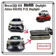 Perodua Ativa/Bezza 2020 ABS Gear Up Front Skirt DRL LED Daylight