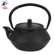 Iron Tea Pot Cast Iron Pot with Stainless Steel Infuser Cast Japanese Iron Teapot Oolong Tea Puer Tea Tea Kettle 300ML