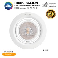 Philips 59776 POMERON 070 7W 27K WH ID recessed Spotlight
